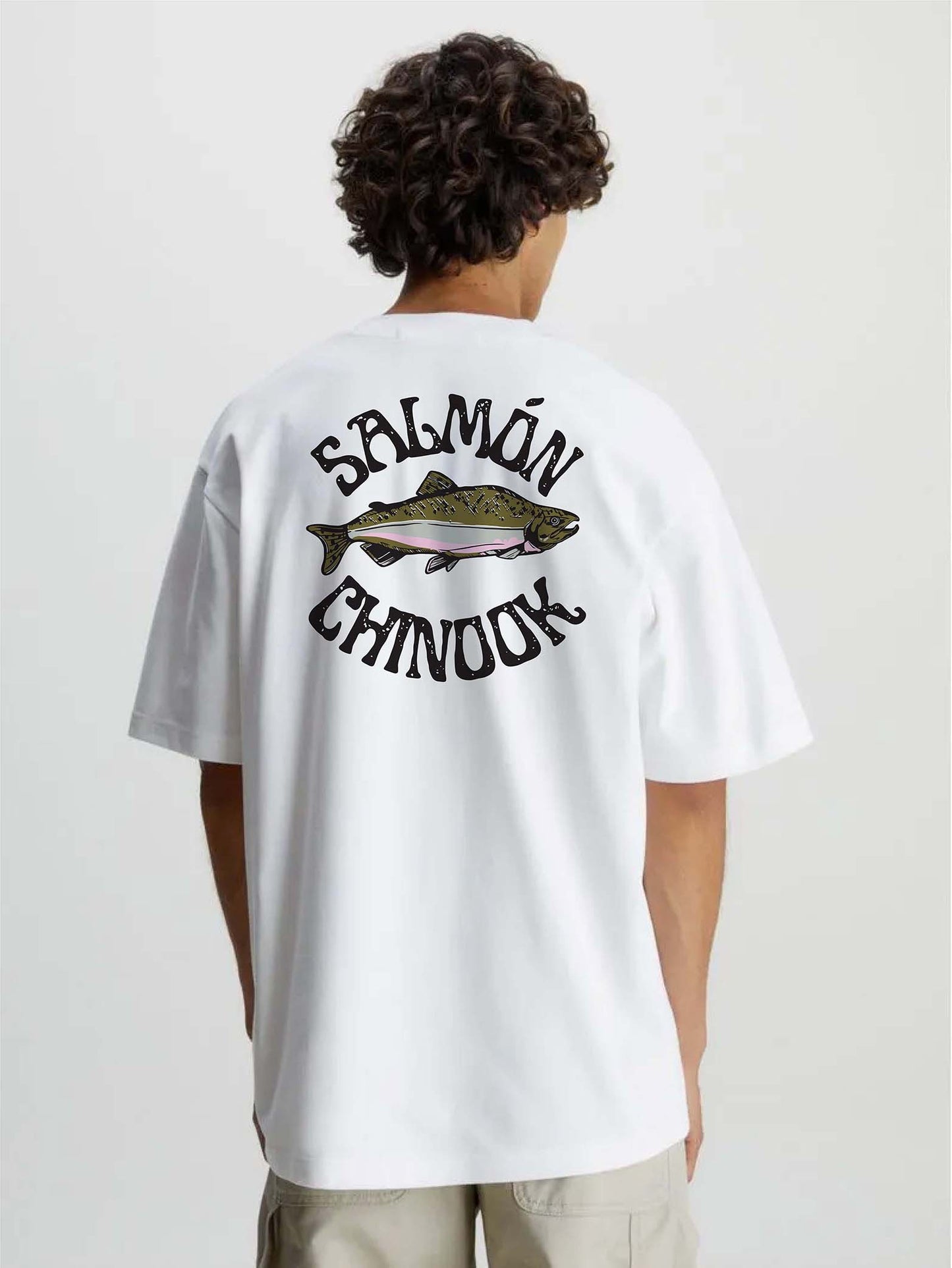 Polera Manga Corta Salmon Chinook A