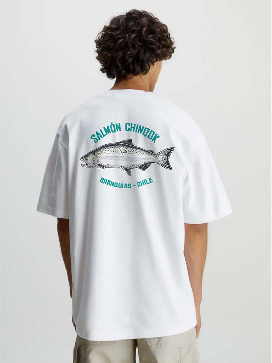 Polera Manga Corta Salmon Chinook B